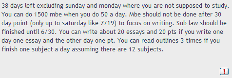 CA bar exam PTs