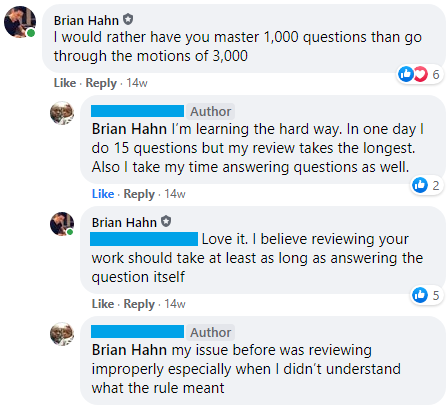 If you want to pass the MBE, start learning instead of just grinding through the questions.